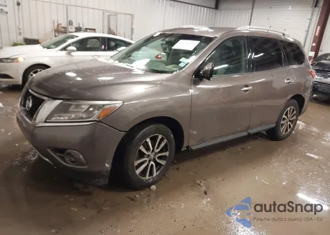2014 Nissan Pathfinder S/Sv/Sl/Platinum z USA, uszkodzony, nr VIN 5N1AR2MMXEC631228